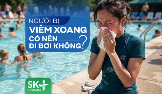 Podcast: Người bị viêm xoang có nên đi bơi không?