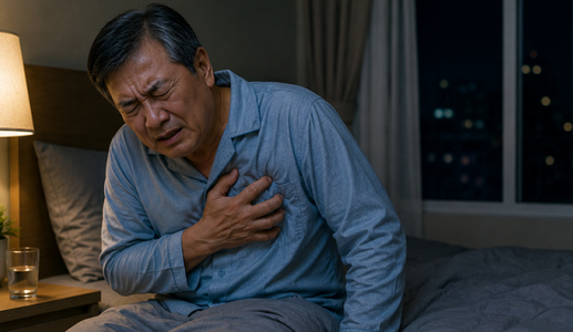 Vì sao cơn đau thắt ngực thường xuất hiện vào ban đêm?