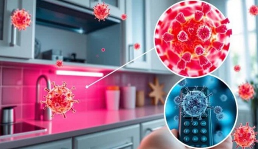 6 vị trí dễ tích tụ vi khuẩn trong nhà