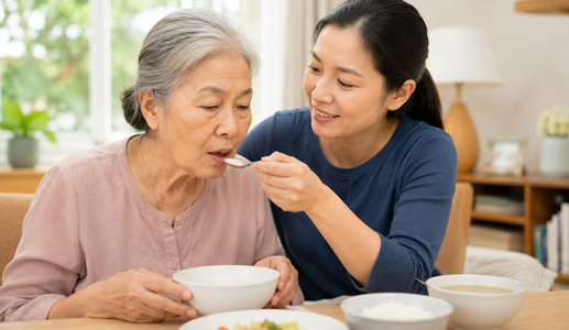 Làm sao để giảm khó nuốt, chảy nước dãi do bệnh Parkinson?