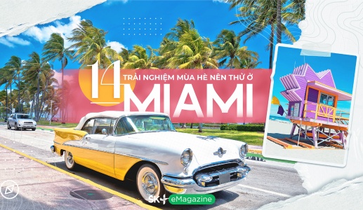 14 trải nghiệm mùa hè nên thử ở Miami