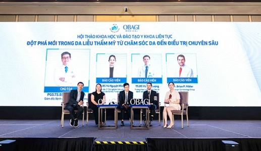 Đột phá mới trong da liễu thẩm mỹ và nỗ lực đầu tư cho thế hệ bác sĩ trẻ