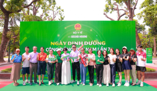 Sống lành mạnh cùng ngày Dinh dưỡng Cộng đồng Việt Nam lần 7