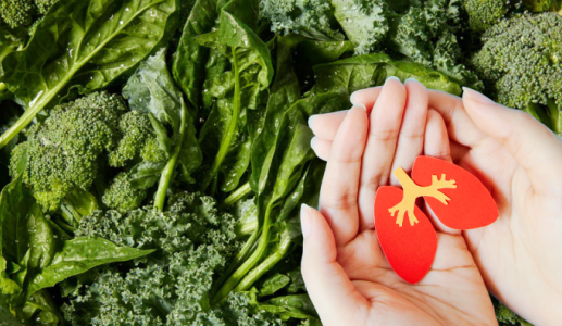 Muốn bảo vệ lá phổi, hãy ăn rau xanh