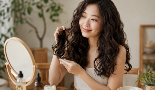 6 cách giữ ẩm cho tóc xoăn