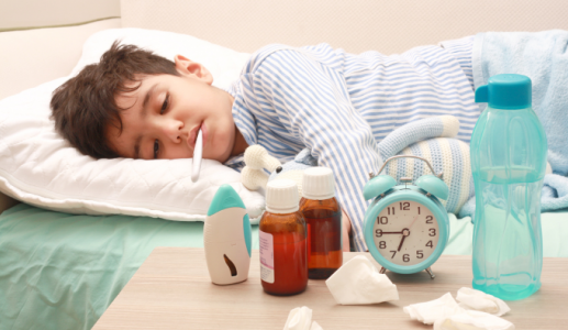3 việc giúp trẻ sốt siêu vi nhanh hồi phục