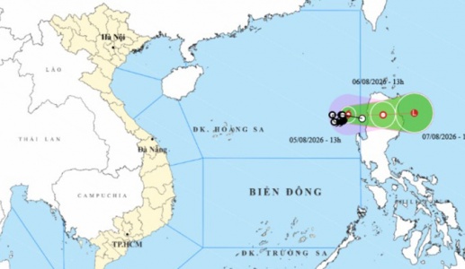 Bắc Bộ mưa to, bão số 3 hình thành trên Biển Đông