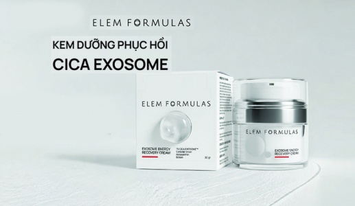Kem dưỡng Cica Exosome và cơ chế tự phục hồi của da