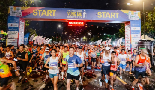 Herbalife Việt Nam đồng hành cùng VnExpress Vung Tau Half Marathon 2026