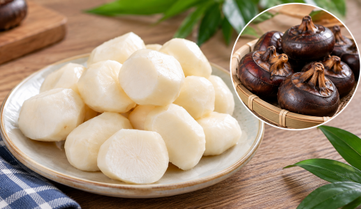 4 lợi ích của củ năng đối với sức khỏe