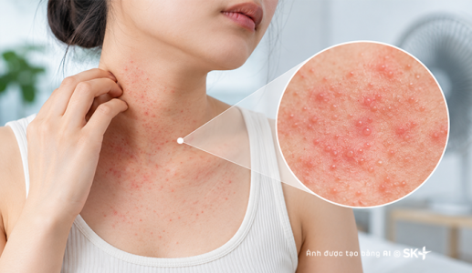Phát ban do nhiệt: Nhận biết và xử lý thế nào?