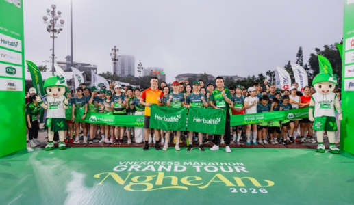 Lan tỏa lối sống năng động cùng Herbalife Việt Nam tại VM Grand Tour Nghệ An 2026