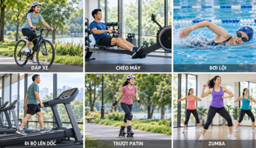 6 cách rèn sức bền tim phổi thay thế chạy bộ
