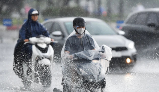 Không khí lạnh về, nhiều nơi mưa dông