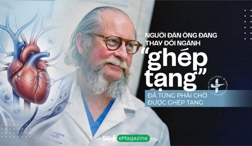 Người đàn ông đang thay đổi ngành “ghép tạng” đã từng phải chờ được ghép tạng 