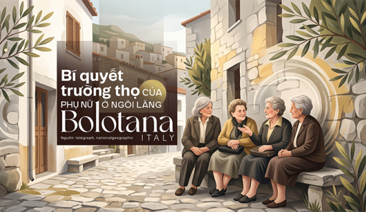 Bí quyết trường thọ của phụ nữ ở ngôi làng Bolotana, Italy