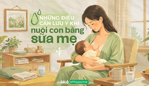 Những điều cần lưu ý khi nuôi con bằng sữa mẹ