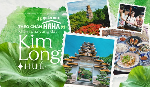 Theo chân 'Quán nhà Haha' khám phá vùng đất Kim Long, Huế
