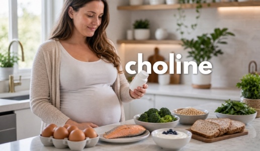 Mẹ bổ sung choline khi mang thai, con nhận nhiều lợi ích