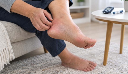 Da khô, ngứa ngáy có phải do biến chứng đái tháo đường không?