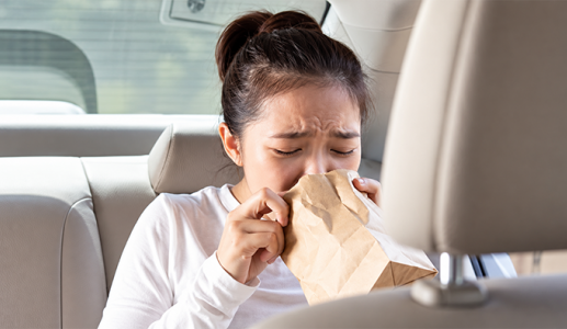  Một số giải pháp giúp giảm say xe