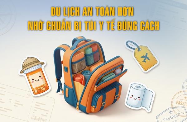 “Bỏ túi” kinh nghiệm chuẩn bị túi y tế du lịch cho gia đình 