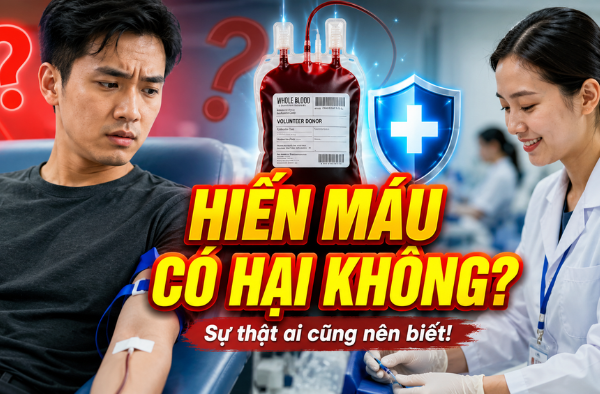 Hiến máu nhân đạo an toàn nhờ quy trình sàng lọc nghiêm ngặt