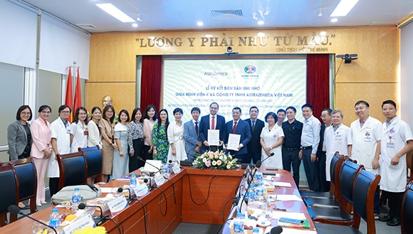 Bệnh viện K và AstraZeneca hợp tác nâng cao chất lượng điều trị ung thư ở Việt Nam