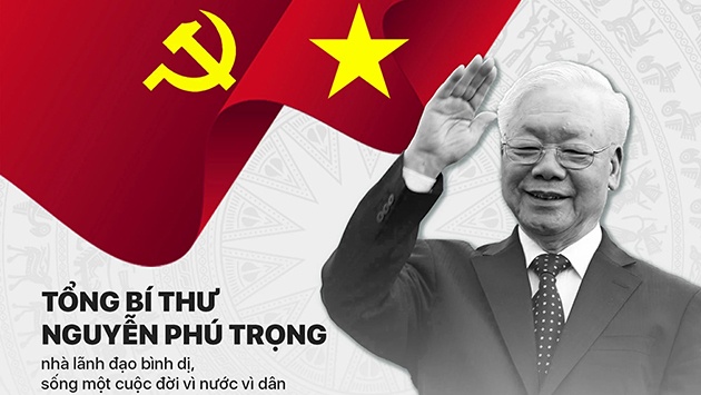 Tổng Bí thư Nguyễn Phú Trọng - Nhà lãnh đạo trọn đời vì nước vì dân