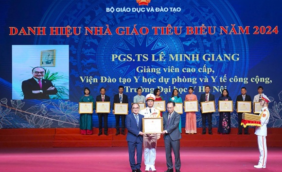 4 nhà giáo ngành Y Dược được vinh danh Nhà giáo tiểu biểu năm 2024