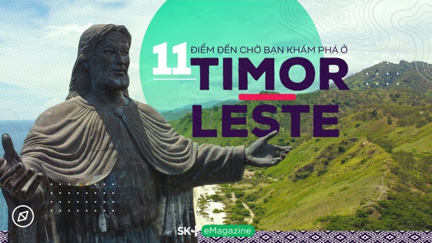 11 điểm đến chờ bạn khám phá ở Timor-Leste