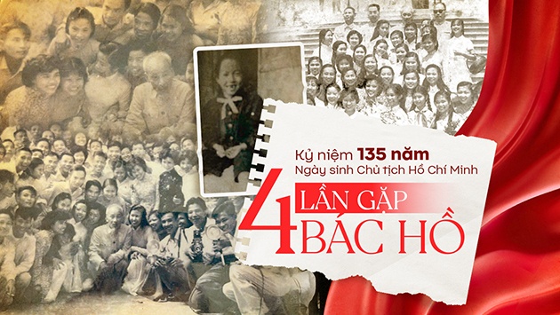 Bốn lần gặp Bác Hồ