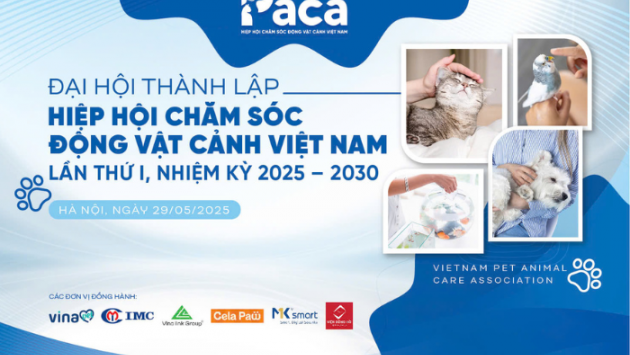 Đại hội thành lập Hiệp hội Chăm sóc động vật cảnh Việt Nam
