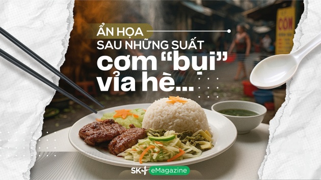 Ẩn họa sau những suất cơm “bụi” vỉa hè…