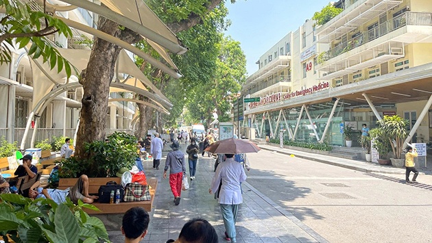 Tăng cường phòng chống nắng nóng tại các cơ sở khám, chữa bệnh