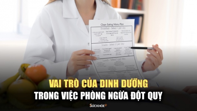 Vai trò của dinh dưỡng trong việc phòng ngừa đột quỵ