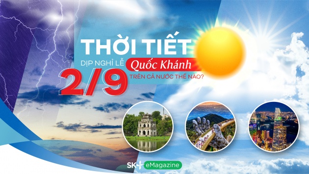 Thời tiết dịp nghỉ lễ Quốc Khánh 2/9 trên cả nước thế nào?