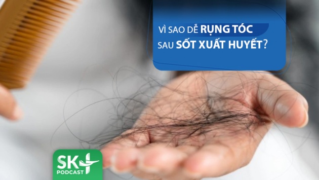 Podcast: Vì sao dễ bị rụng tóc sau sốt xuất huyết?