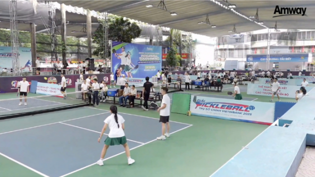 Sôi động, kịch tính và đầy cảm hứng cùng Pickleball Amway Championship Series