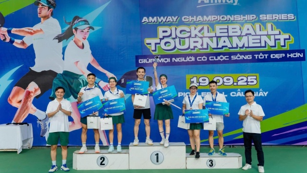 Sôi động, kịch tính và đầy cảm hứng cùng Pickleball Amway Championship Series