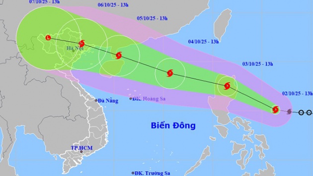 Áp thấp nhiệt đới mạnh lên thành bão Matmo, ảnh hưởng nước ta thế nào?