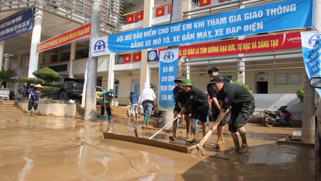 Bộ Y tế hướng dẫn vệ sinh nguồn nước, phòng dịch bệnh sau mưa lũ