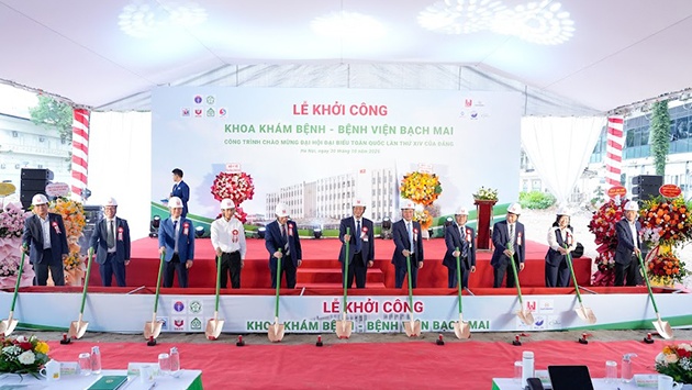 Bệnh viện Bạch Mai xây Khoa khám bệnh mới đáp ứng 7.000 lượt khám/ngày
