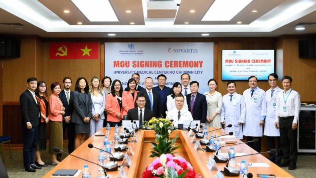 Novartis Việt Nam và Bệnh viện Đại học Y Dược TP.HCM hợp tác chiến lược