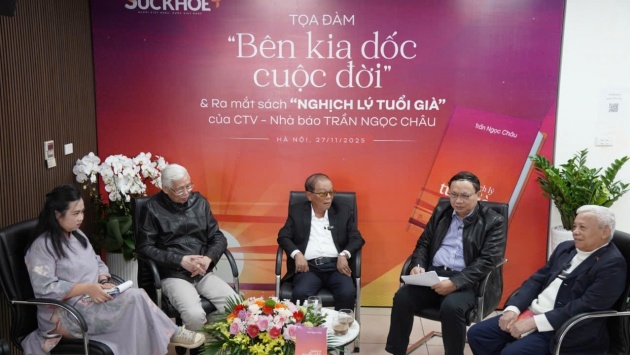 TRỰC TIẾP: Tọa đàm “Bên kia dốc cuộc đời” và ra mắt sách “Nghịch lý tuổi già”