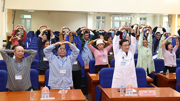 Buổi sinh hoạt đặc biệt tại bệnh viện K