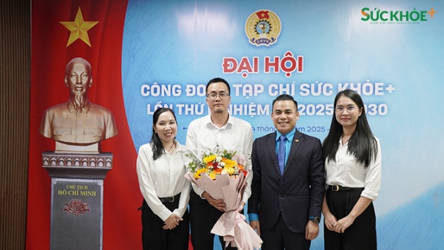 Đại hội Công đoàn Tạp chí Sức khỏe+: Tiếp tục xây dựng một tập thể vững mạnh