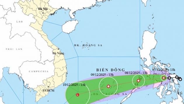 Áp thấp nhiệt đới gần biển Đông, Bắc Bộ đêm và sáng trời rét