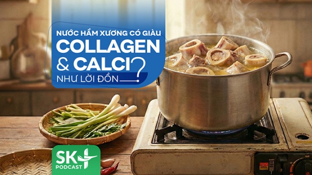 Podcast: Nước hầm xương có giàu collagen và calci như lời đồn?