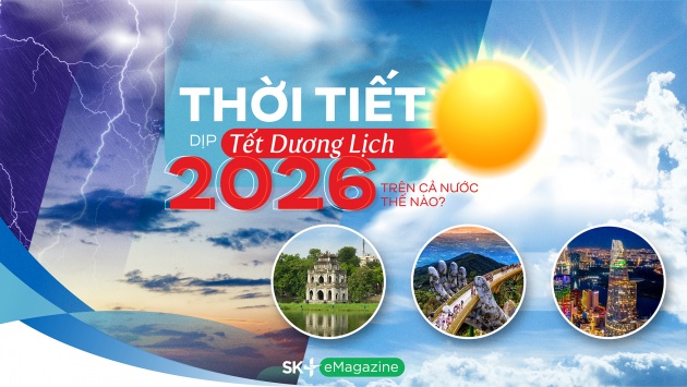 Thời tiết dịp Tết Dương Lịch 2026 trên cả nước thế nào?
